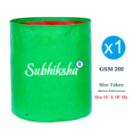 Subhiksha 15" x 18" HDPE Extra-Deep Grow Bag (200 GSM)