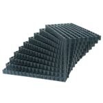 Subhiksha 30 MM Heavy-Duty Drain Cell Mat (50 cm x 25 cm) – Pack of 10